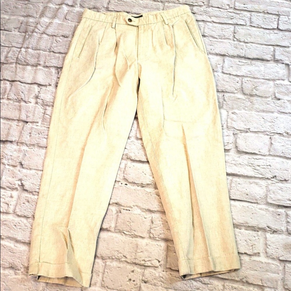 Mens linen Dockers pants